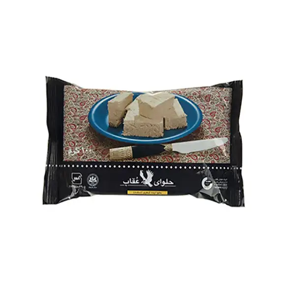 حلوا ارده ساده 100 گرمی عقاب