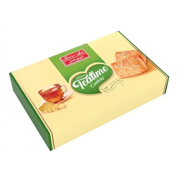 شیرینی آردی زنجبیل کنجدی 400 گرمی تی تایم شیرین عسل