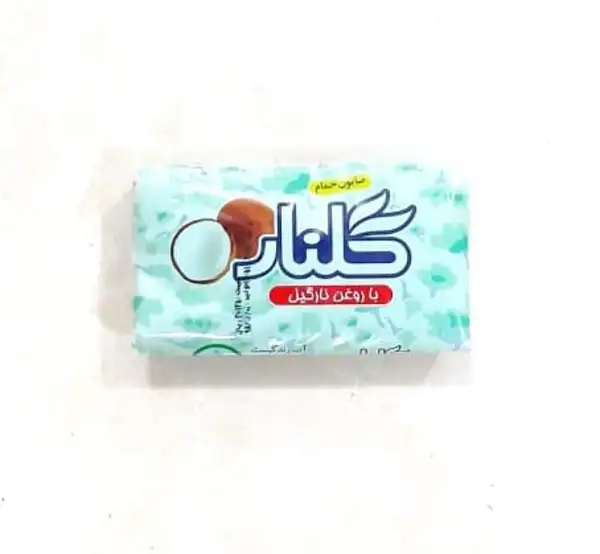 صابون روغن نارگیل تکی گلنار