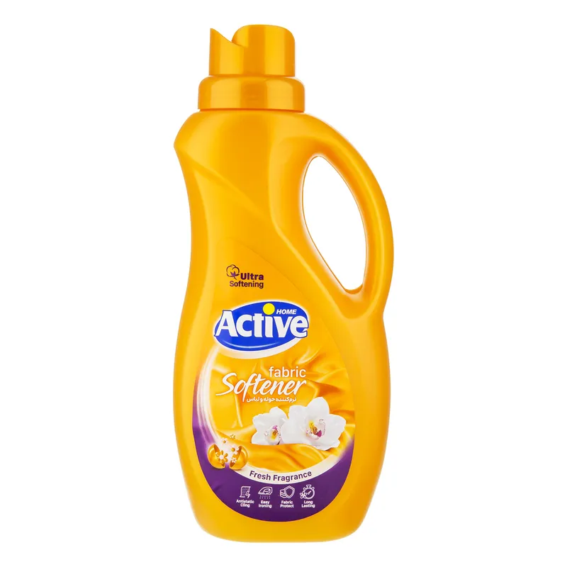 مایع نرم کننده حوله و لباس سری Fabric Softener طلایی 1.5 لیتری اکتیو gallery0