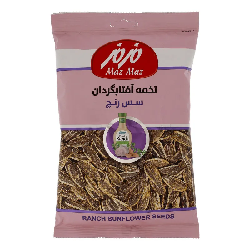 تخمه آفتابگردان سس رنچ 105 گرمی مزمز gallery0