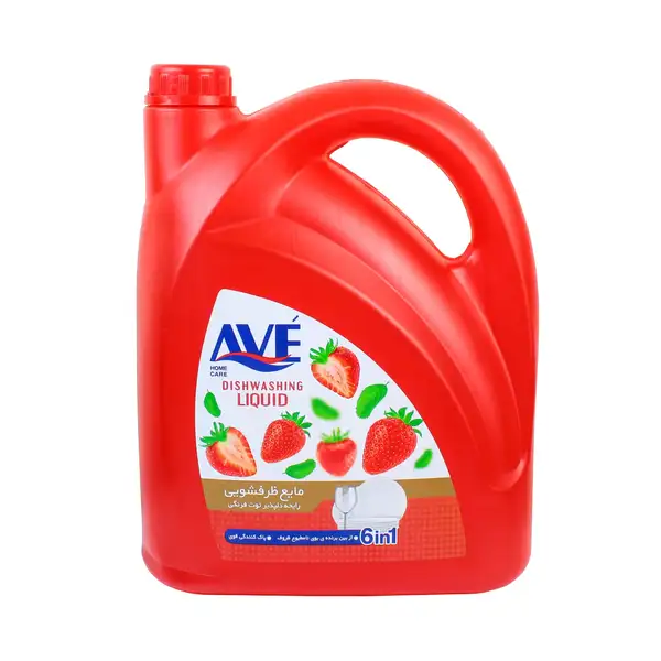 مایع ظرفشویی 6 در 1 با راحیه توت فرنگی 3.75 کیلو گرمی اوه