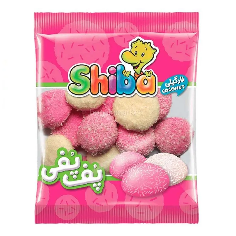 پف پفی نارگیلی 50 گرمی شیبا gallery0