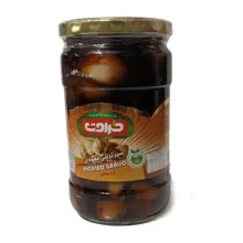 ترشی سیر قهوه ای 700 گرمی طراوت gallery0
