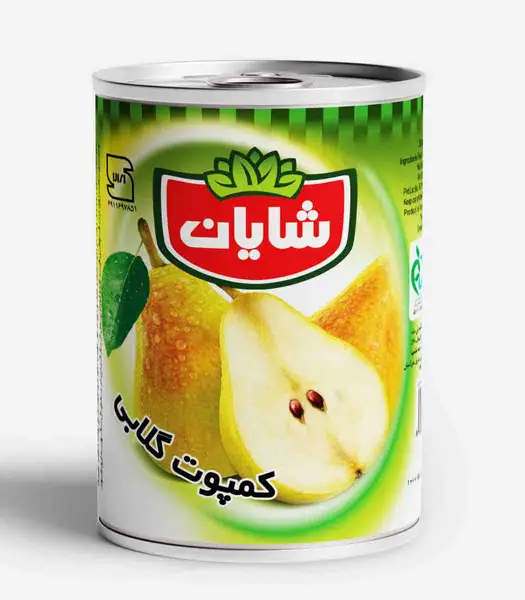 کمپوت گلابی  350 گرمی شایان