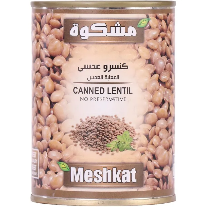 کنسرو عدس 400 گرمی مشکوه gallery0