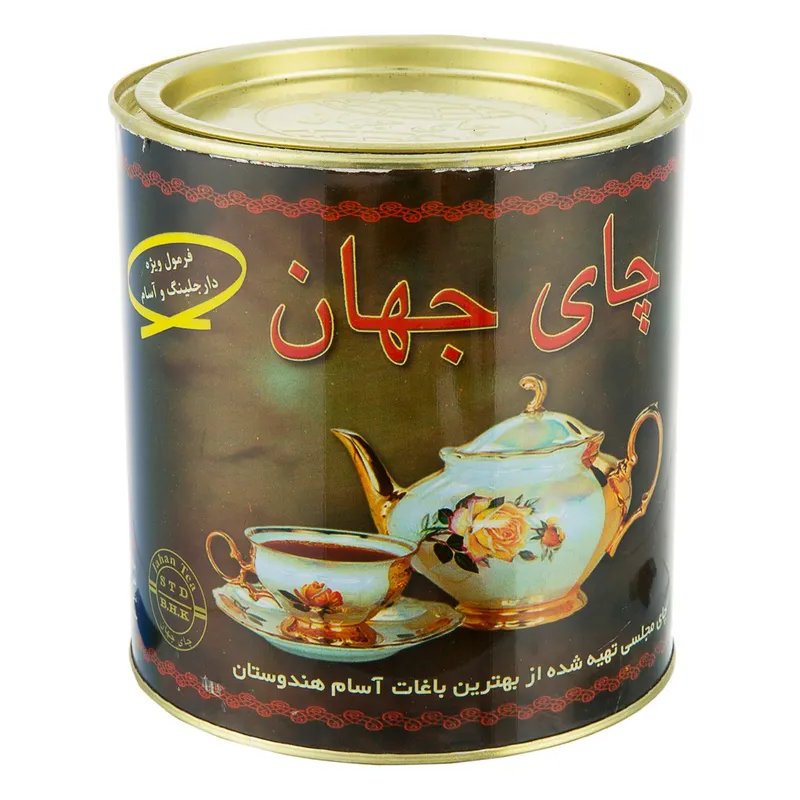 چای سیاه مجلسی فلزی 450 گرمی جهان gallery0