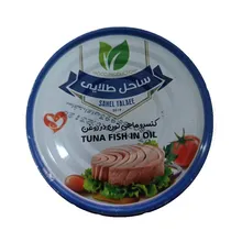 کنسرو تن ماهی در روغن 180 گرمی ساحل طلایی gallery0