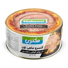 کنسرو تن ماهی در روغن گیاهی با طعم دود  180 گرمی مکنزی gallery0