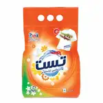 پودر ماشین لباسشویی   2در 1 وزن 4 کیلو گرمی با رایحه باغ پنهان تست thumb 1