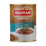 کنسرو خوراک عدسی 400 گرمی مهرام thumb 1