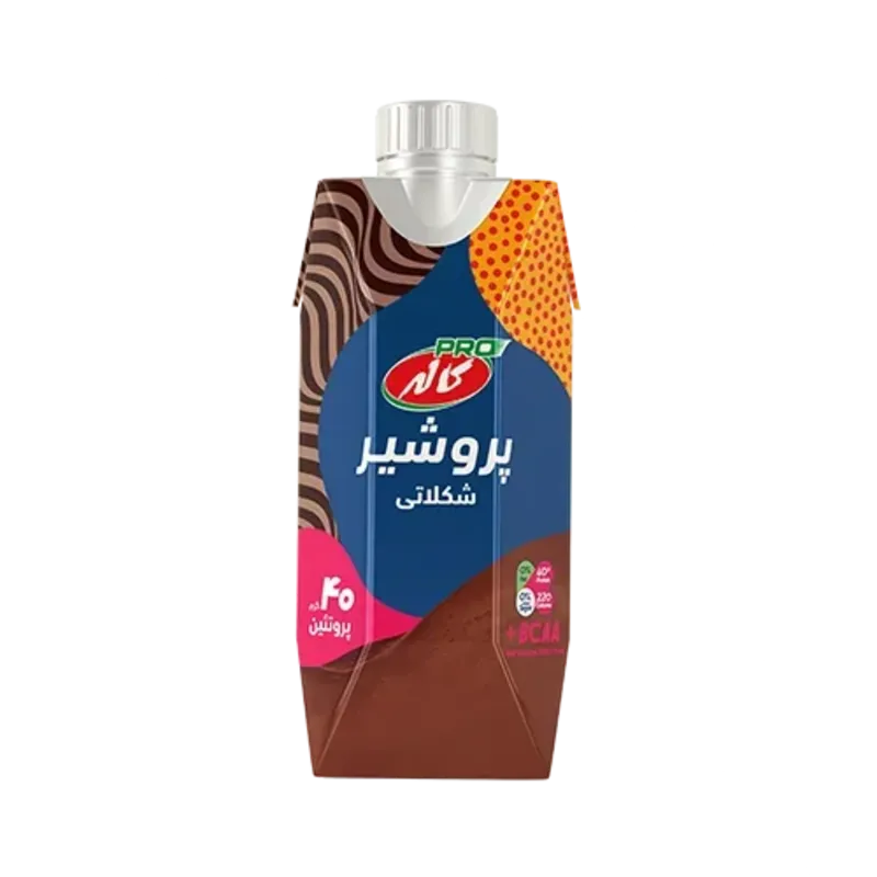 پرو شیر با طعم کاکائو با 40 گرم ویتامین 330 میلی لیتری کاله پرو gallery0
