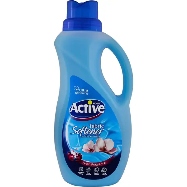 مایع نرم کننده حوله و لباس سری Fabric Softener آبی 1.5 لیتری اکتیو