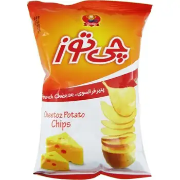 چیپس پنیر فرانسوی متوسط 65 گرمی چی توز