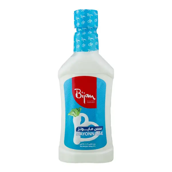 سس مایونز با چربی کاهش یافته 440 گرمی بیژن